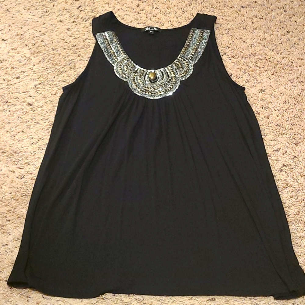 Blank sleeveless top